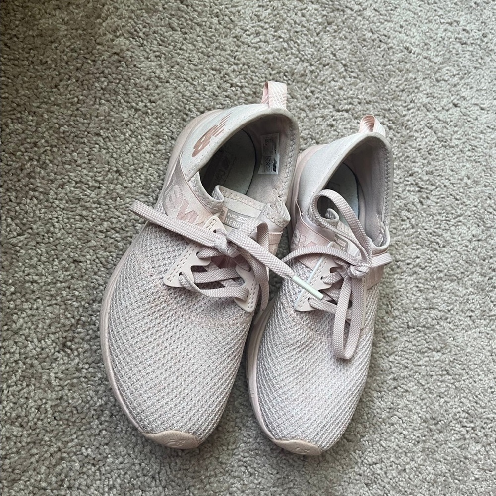 Pink new balance sneakers
